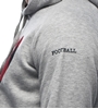 Image de Copa Football - Sweat à capuche I Love Football - Gris