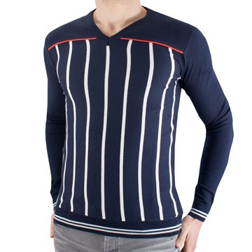 Agrandir l'image de FILA Vintage - Pull torsadé Pascal - Navy Image de FILA Vintage - Pull torsadé Pascal - Navy