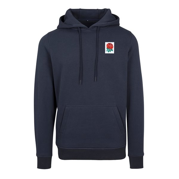 Image de Rugby Vintage- Sweat A Capuche Angleterre - Bleu Marine