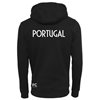 Image de FC Eleven - Sweat A Capuche Portugal - Noir