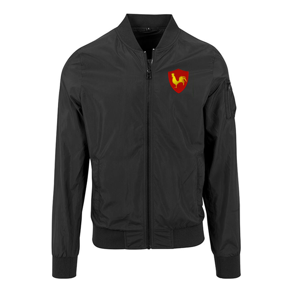 Image de Rugby Vintage - Bomber Jacket France - Noir