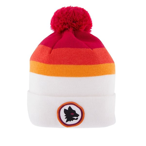 Image de COPA Football - Bonnet À Pompon AS Roma Retro - Blanc