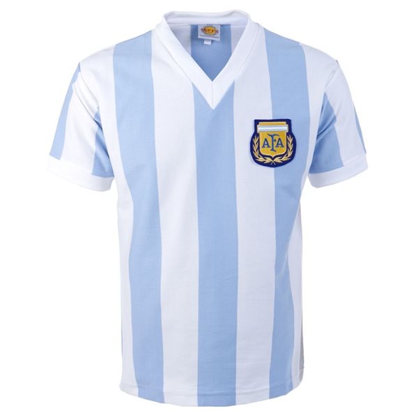 Argentina Retro Football Shirt World Cup 1982