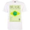 Image de TOFFS Pennarello - T-Shirt Brésil Coupe du Monde 1950 - Blanc