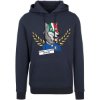 Rugby Vintage - Italië 'Bored' Lupo Hoodie - Navy