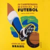 COPA Football - Brazilië World Cup 1950 Poster T-Shirt