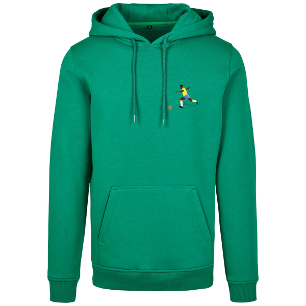 FC Eleven - Pelé O Rei Hooded Sweater - Green