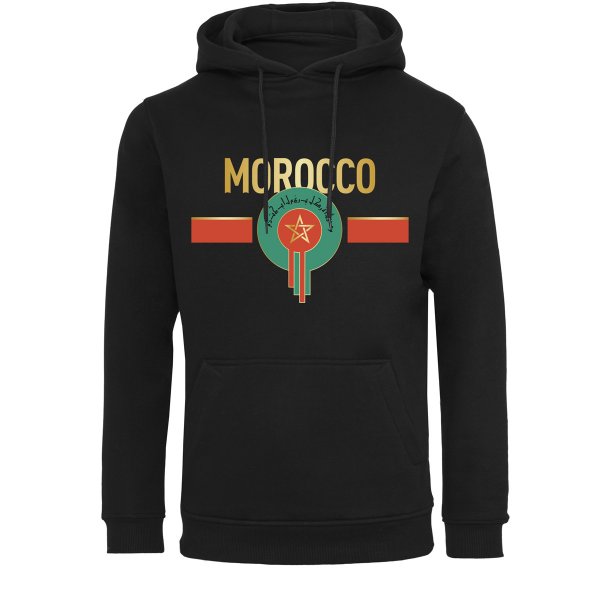 FC Eleven - Atlas Lions Morocco Hoodie - Black