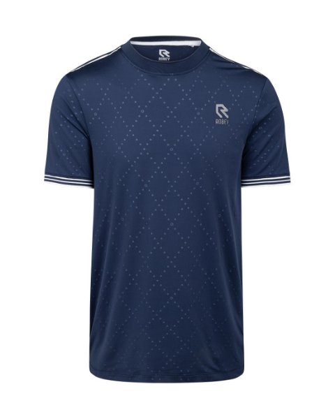 Robey - Tennis Cross T-Shirt - Navy