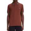 Fred Perry - Twin Tipped Poloshirt - Whisky Brown/ Deep Mint
