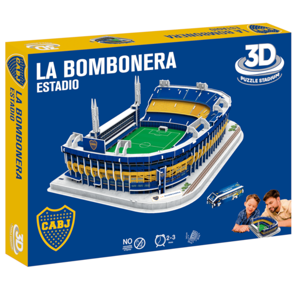 Boca Juniors La Bombonera Stadium - 3D Puzzle