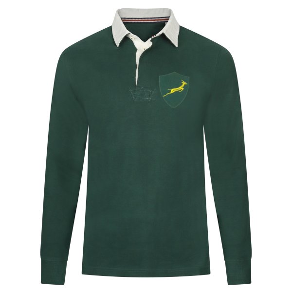 Rugby Vintage - South Africa Retro Rugby Shirt 1980's - Green