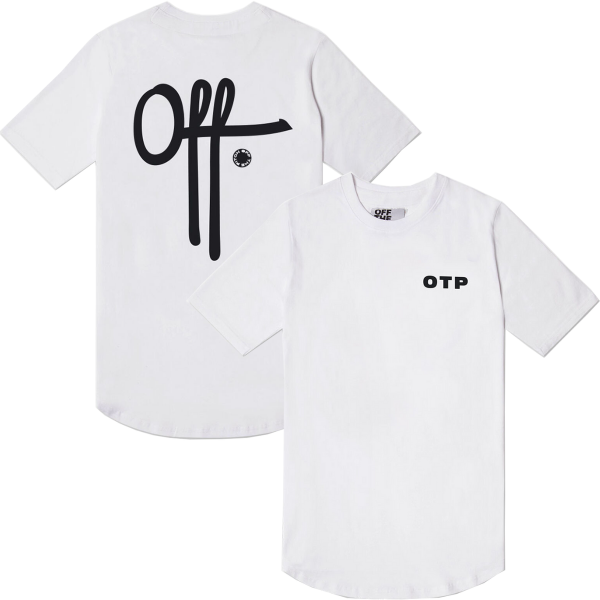 Image de Off The Pitch - T-Shirt Full Stop - Blanc