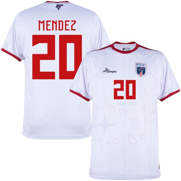 Image de Tempo Sport - Maillot Extérieur Cap-Vert 2024-2025 + Mendez 20