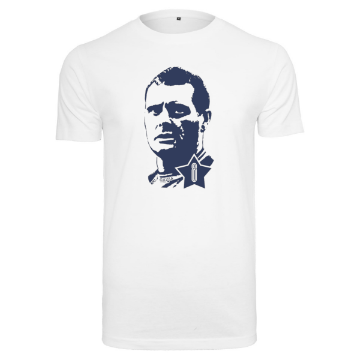 FC Eleven - Paul 'Gazza' Gascoigne T-Shirt - Wit + Nummer 8 FC Eleven - Paul 'Gazza' Gascoigne T-Shirt - Wit + Nummer 8