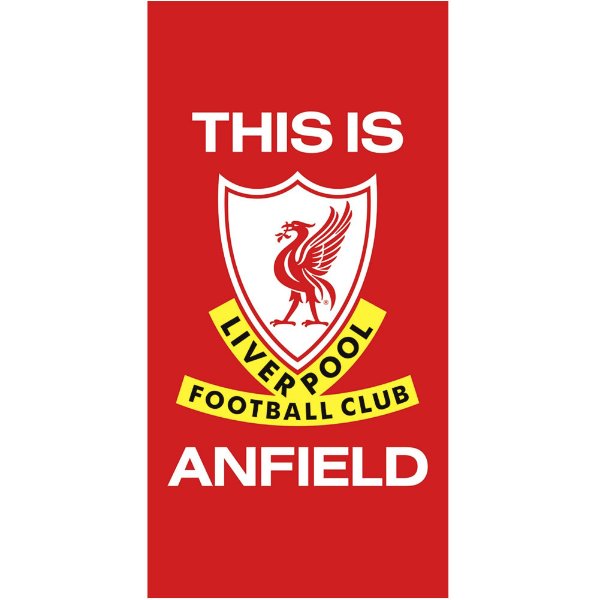 Liverpool FC This Is Anfield Handdoek (140cm x 70cm)