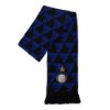FC Internazionale All Over Pattern Scarf - Black/ Blue