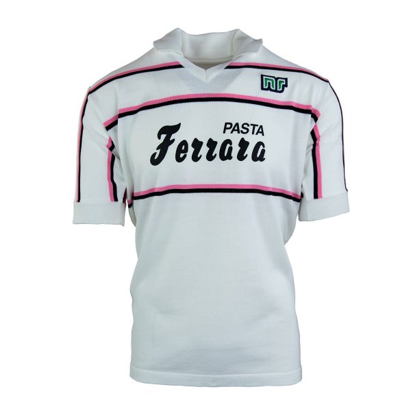Palermo 'Pasta Ferrara' Official Football Shirt Away 1983-1984 + Number 7 (Giampaolo Montesano)