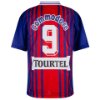 Paris Saint Germain Retro Voetbalshirt 1992-1993 + Nummer 9 (Weah)
