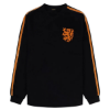 Cruyff - Holland Retro Shirt WK 1974 + Nummer 14 - Kinderen (Lange Mouwen) - Zwart