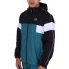 Sergio Tacchini - Caspio Trainingsjack - Zwart/ Mediterraans
