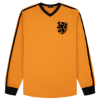 Cruyff - Holland Retro Voetbalshirt WK 1974 + Nummer 14 - Kinderen (Lange Mouwen)