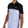 Sergio Tacchini - Caspio Poloshirt - Zwart/ Lichtblauw