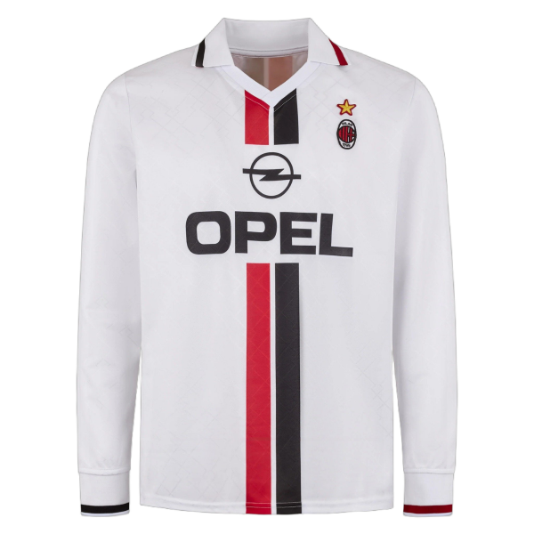 AC Milan Retro Football Shirt Away 1995-1996 (Long Sleeve)