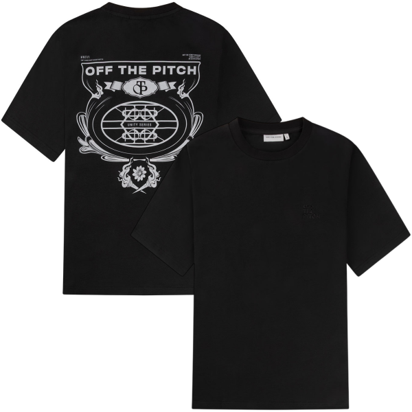 Off The Pitch - Unity Regular Fit T-Shirt - Zwart