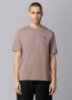 Off The Pitch - Rope Flow  Regular Fit T-Shirt - Dark Taupe