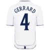 Score Draw - England Retro Football Shirt World Cup 2002 + Gerrard 4