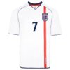 Score Draw - England Retro Football Shirt World Cup 2002 + Beckham 7