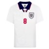 Score Draw - England Retro Football Shirt 1993 + Gascoigne 8