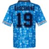 Score Draw - England World Cup Finals Retro 3rd Shirt 1990 + Gascoigne 19