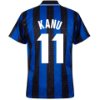Inter Milan Retro Voetbalshirt 1997-1998 + Kanu 11